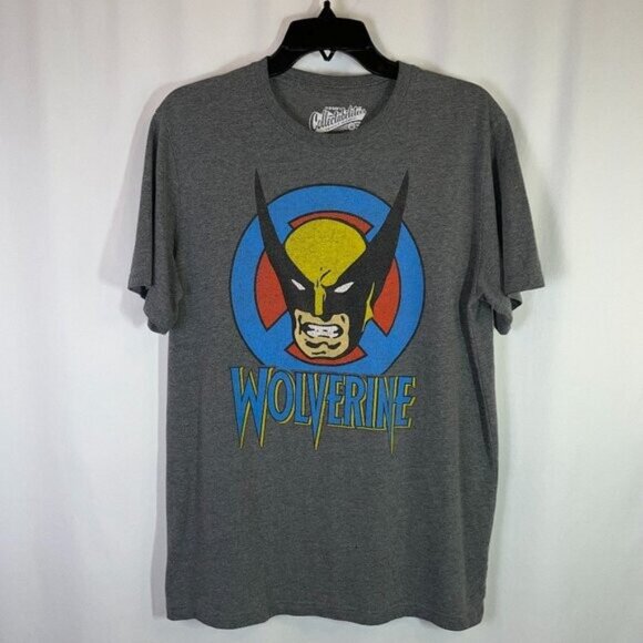 Marvel Other - Marvel Wolverine Mens Size M Old Navy Collectables Graphic T Shirt Dark Gray